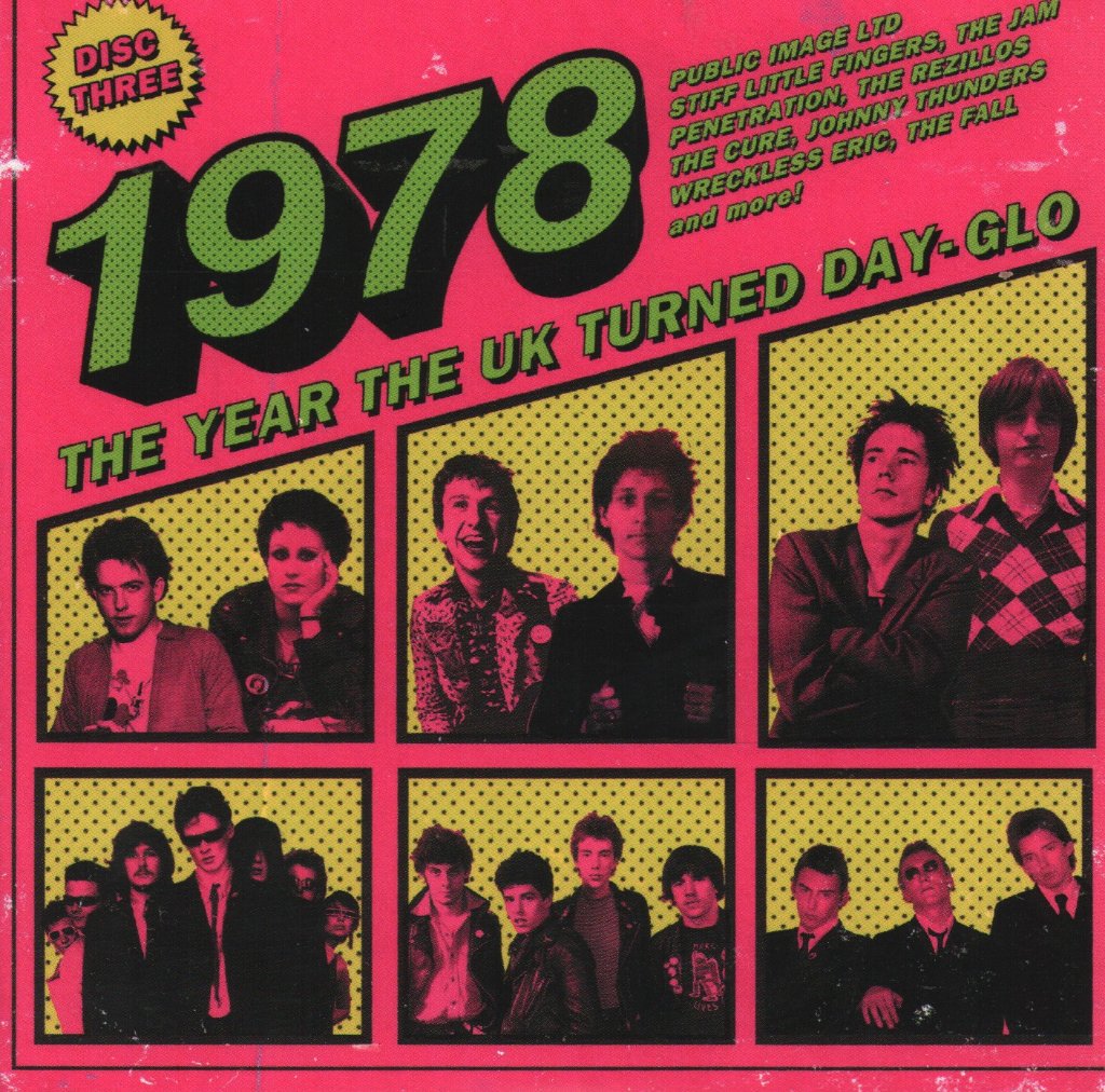 Various Artists - 1978: The Year The UK Turned Day-Glo - Triple Cd