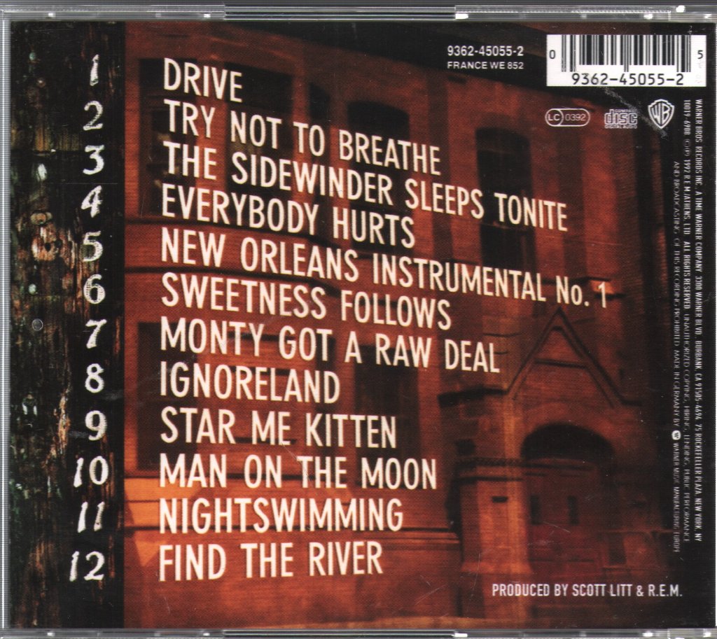 R.E.M. - Automatic For The People - Cd