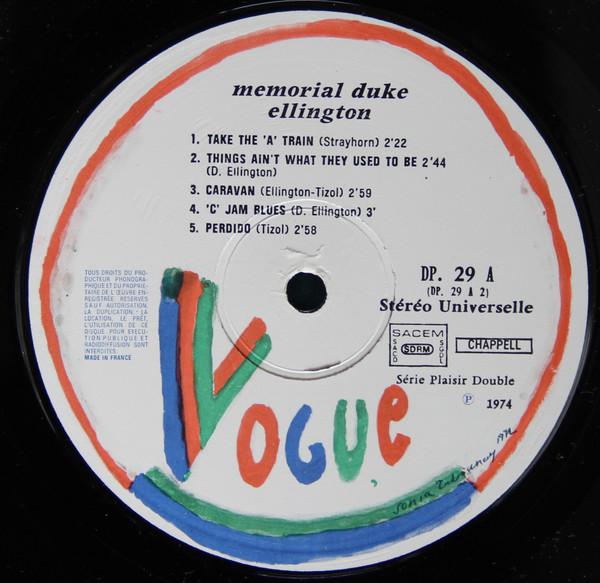 Duke Ellington - Memorial Duke Ellington - Double Lp