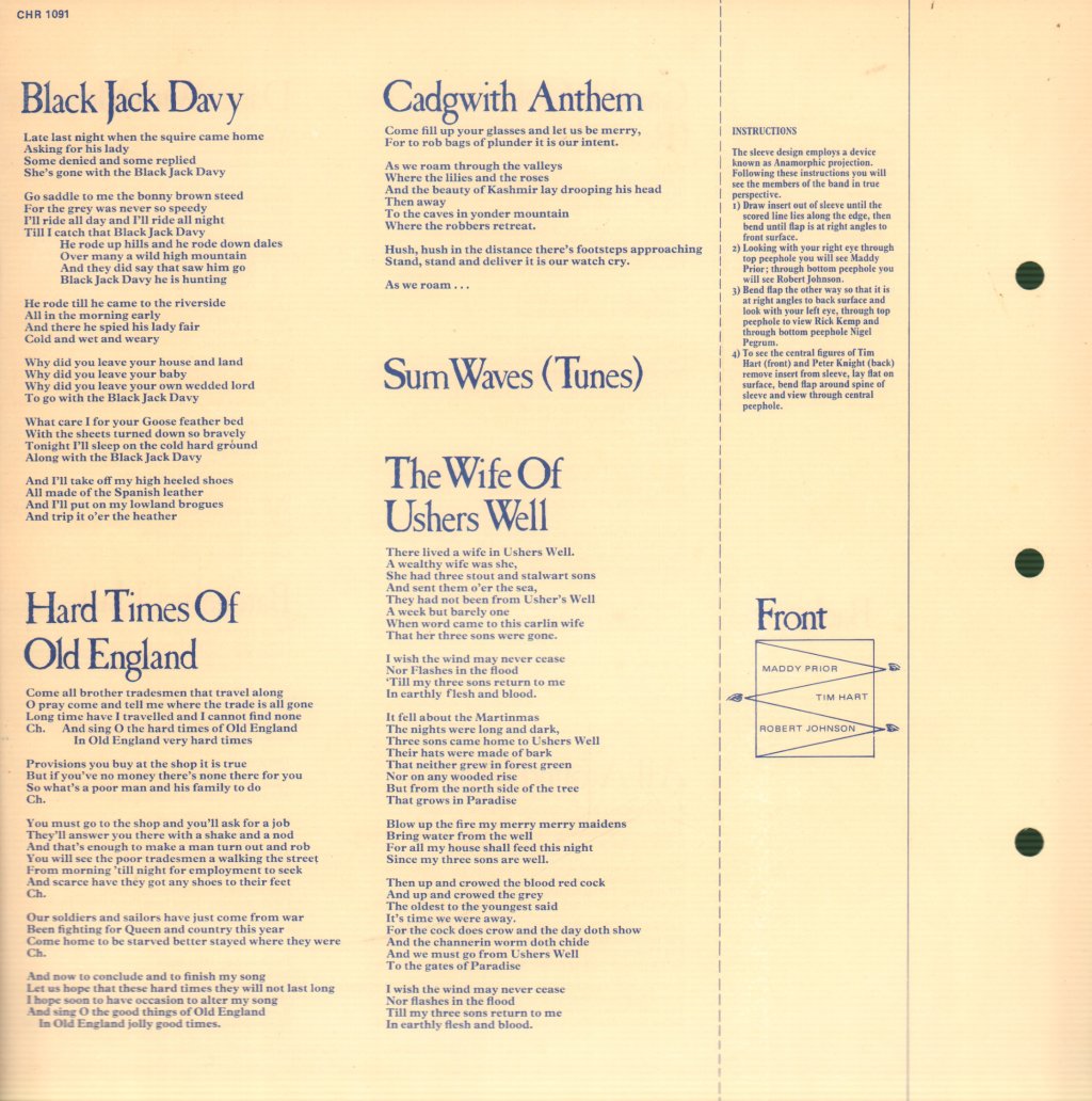 Steeleye Span - All Around My Hat - Lp