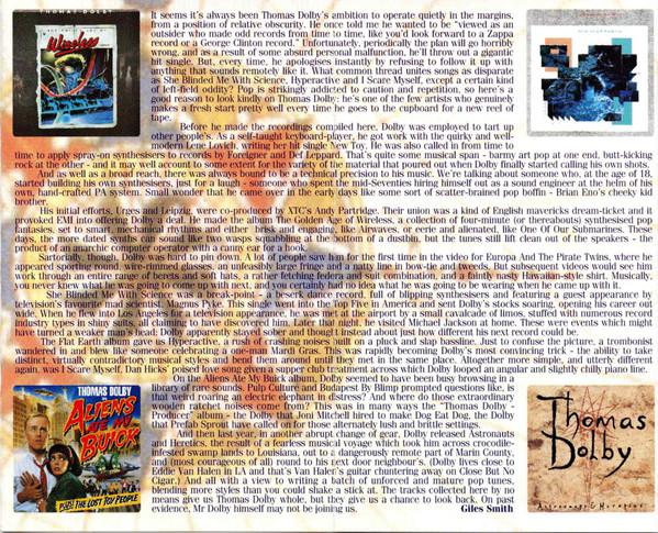Thomas Dolby - Retrospectacle - The Best Of Thomas Dolby - Cassette
