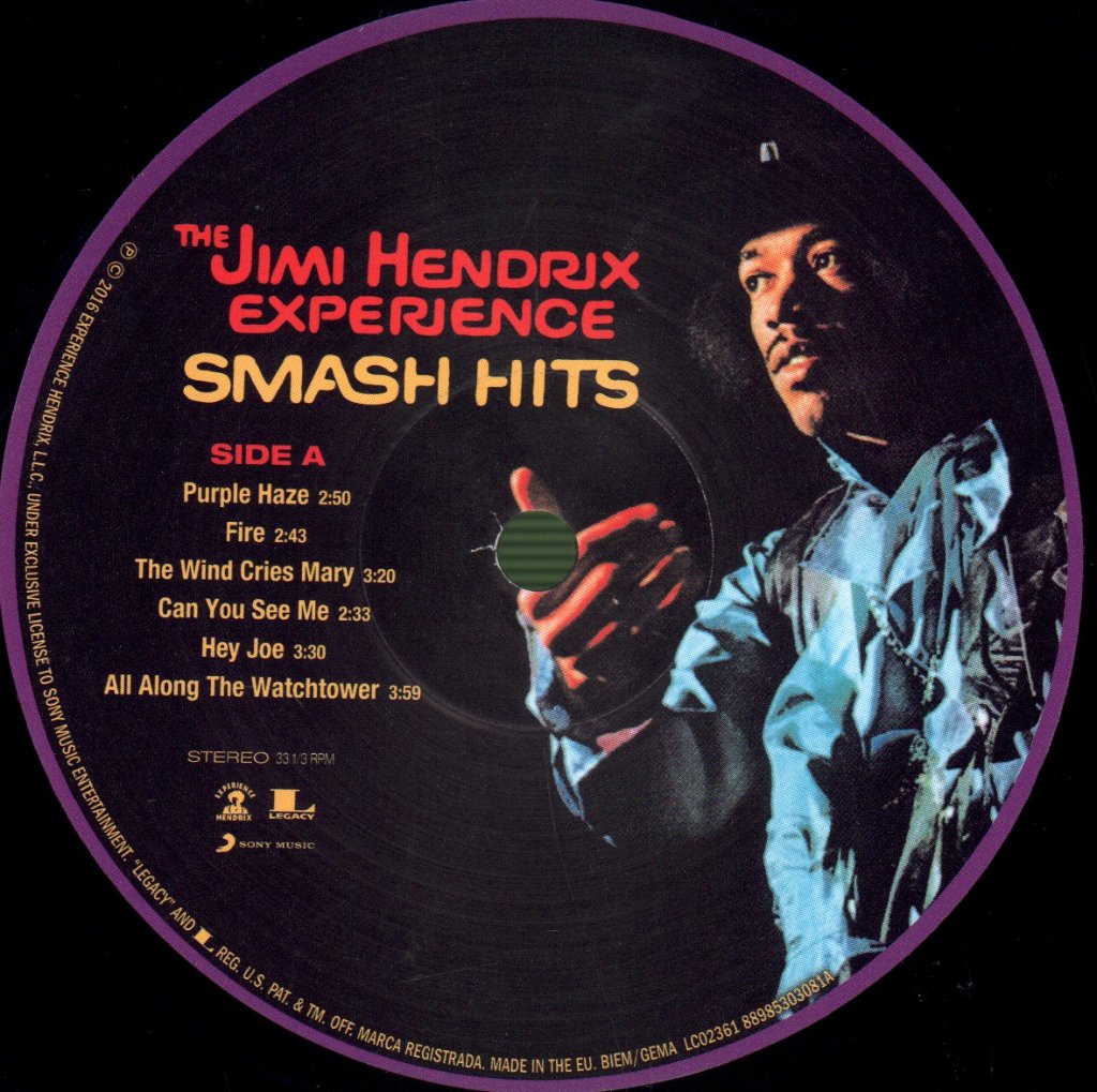 Jimi Hendrix Experience - Smash Hits - Lp