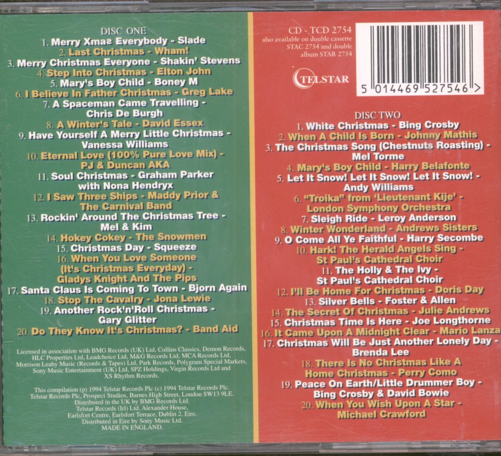 Various Artists - 100% Christmas - Double Cd