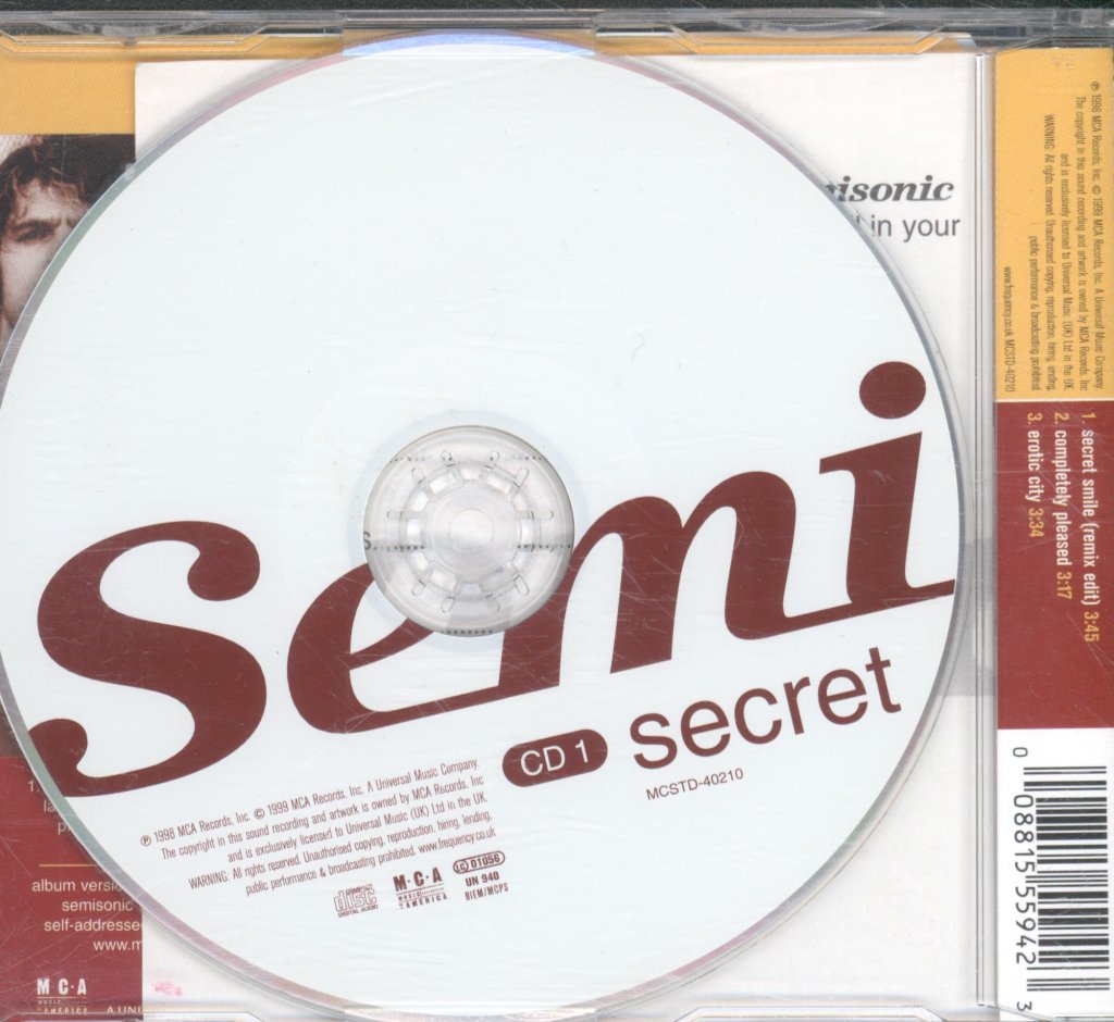 Semisonic - Secret Smile - Cd
