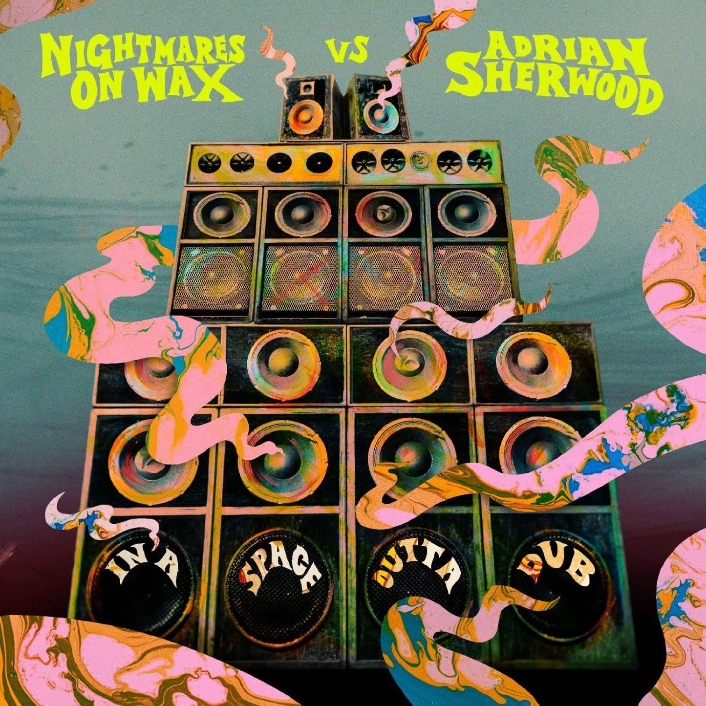 Nightmares On Wax vs Adrian Sherwood - In A Space Outta Dub - Lp