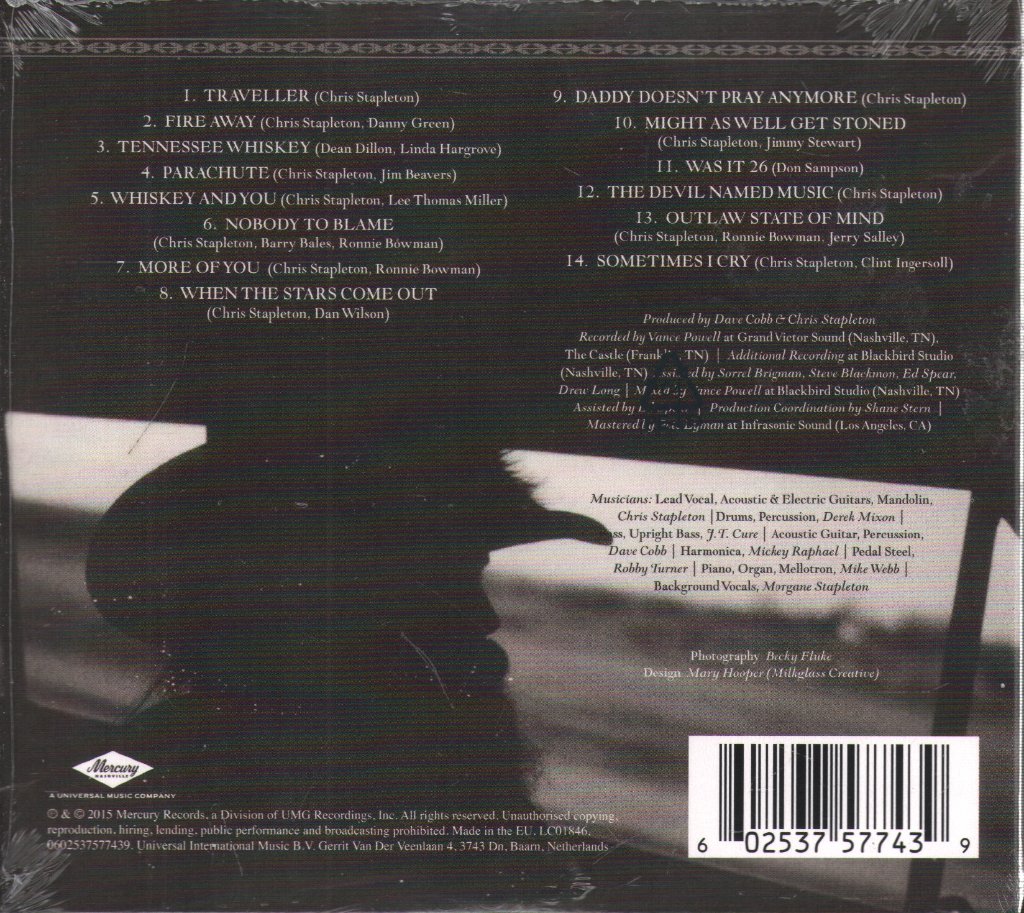 Chris Stapleton - Traveller - Cd