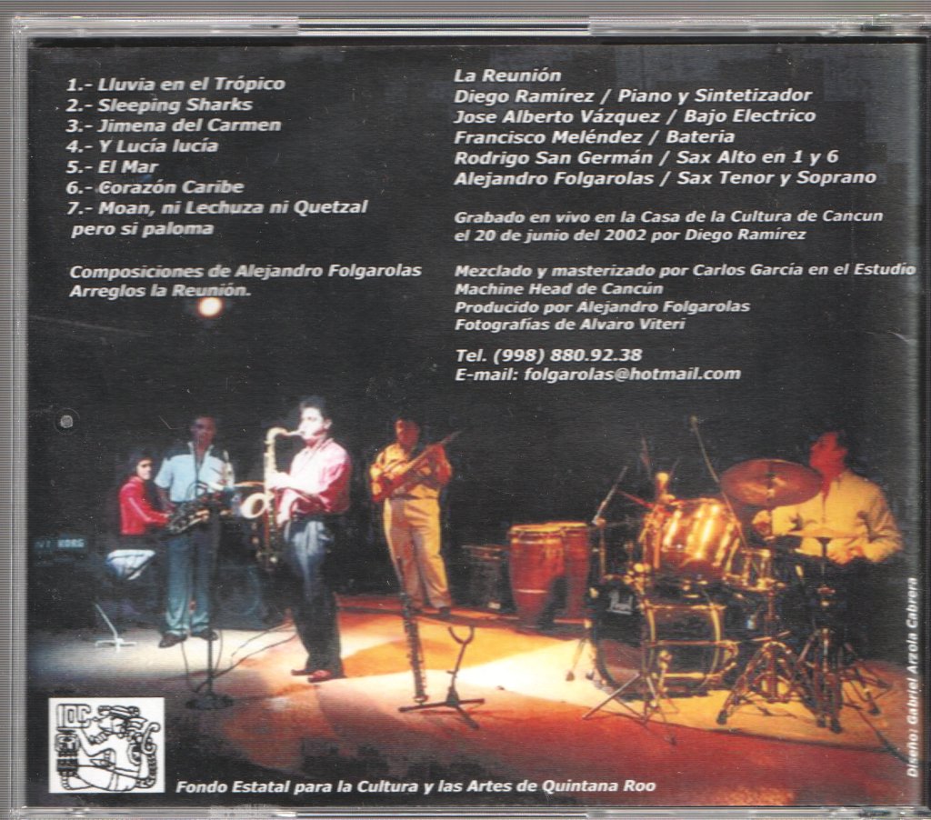 Alejandro Folgarolas Y La Reunion - Carazon Caribe - Cdr