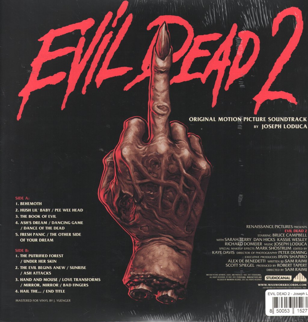 Joseph LoDuca - Evil Dead 2 - Original Motion Picture Music - Lp