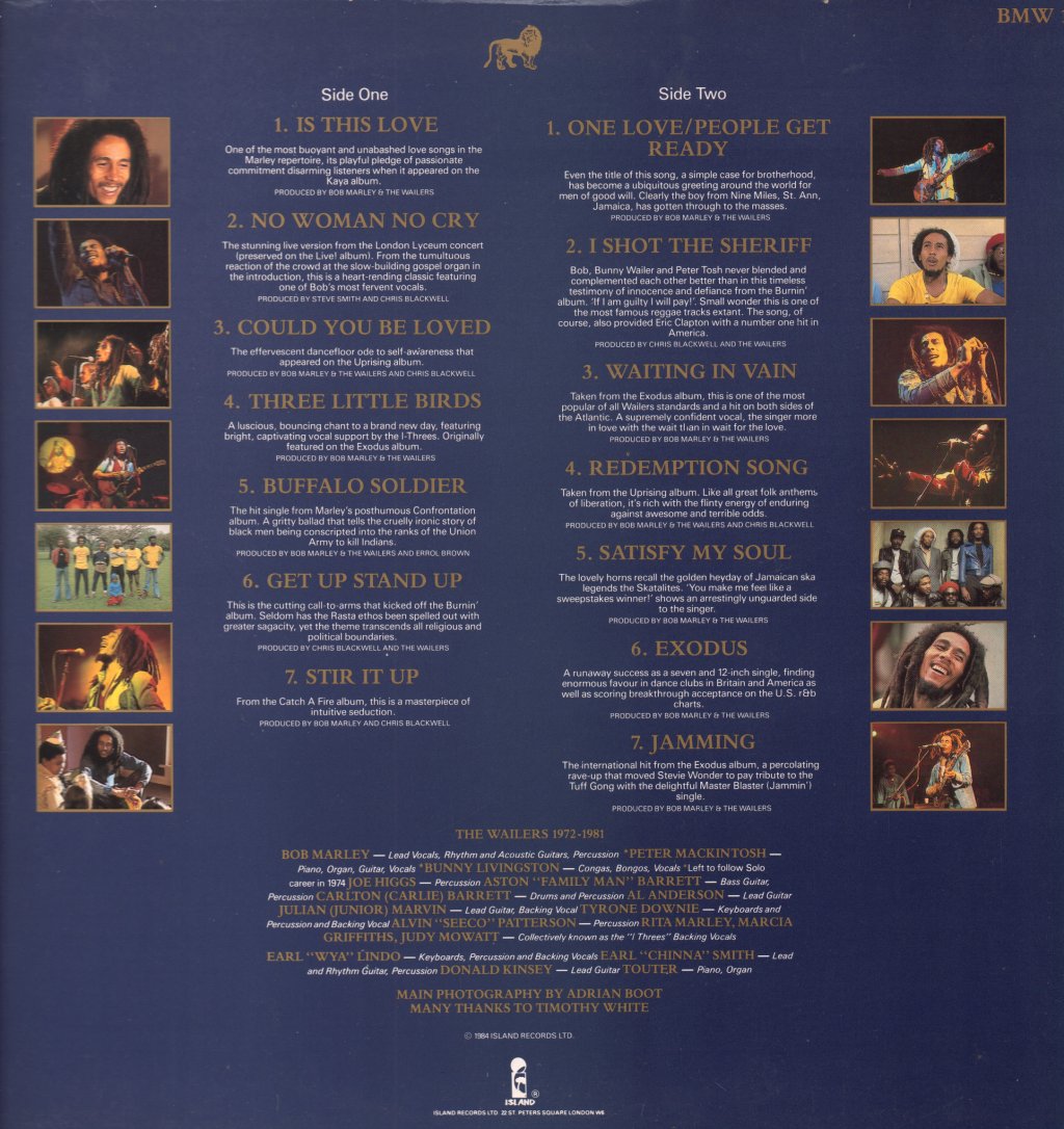 Bob Marley And The Wailers - Legend - Lp