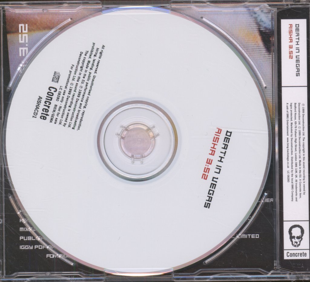 Death In Vegas - Aisha - Cd