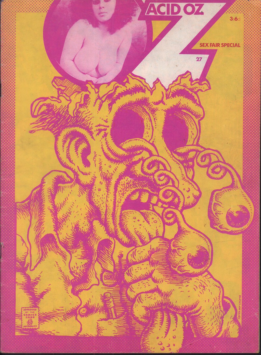 Various Artists - oz magazine number 27 acid oz sex fair special - Magazine