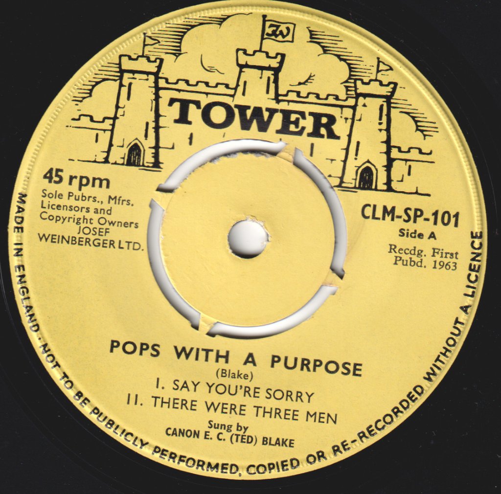 Canon E. C. Blake - Pops With A Purpose - 7 Inch