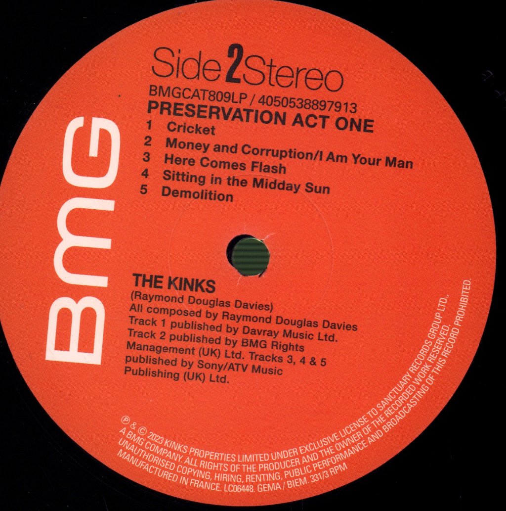 Kinks - Preservation Act 1 - Lp