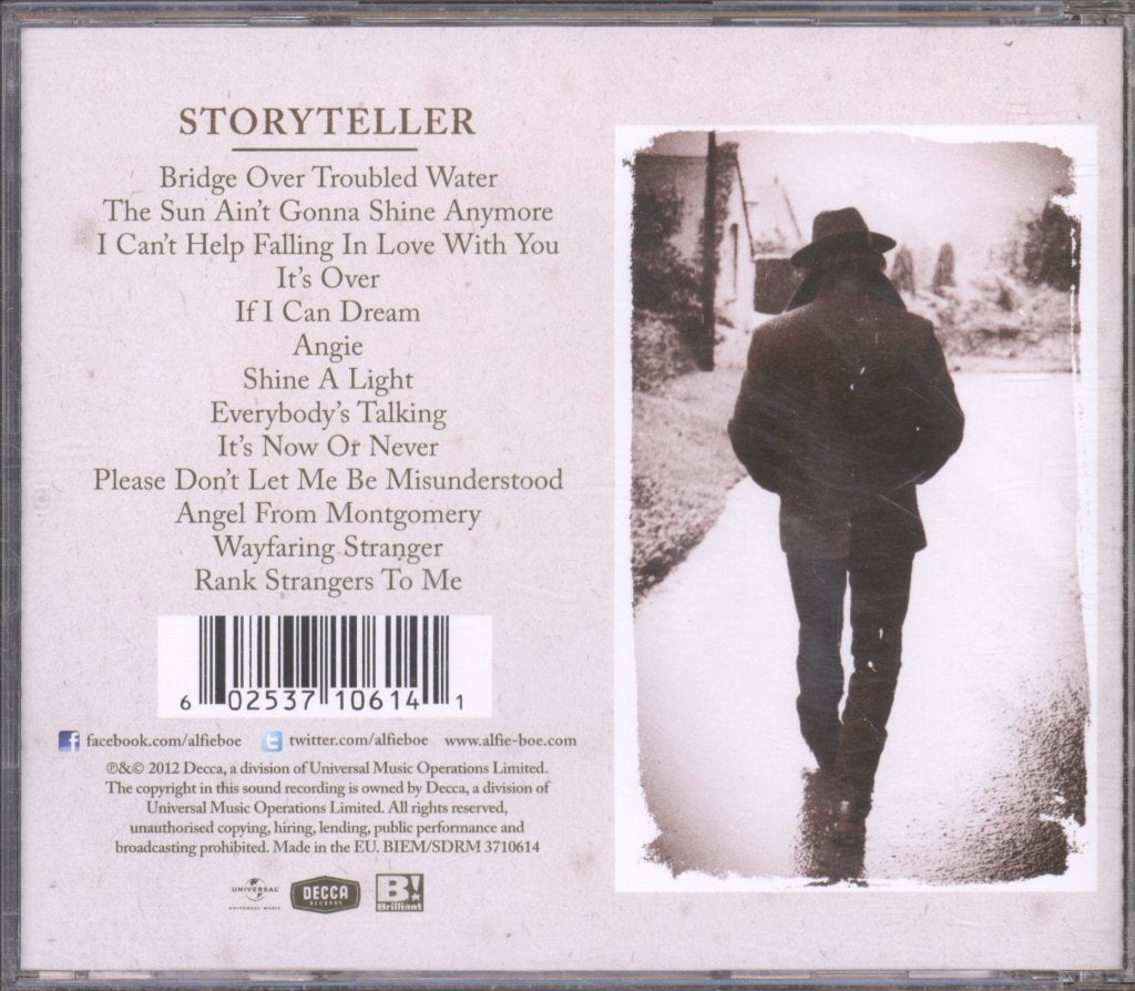 Alfie Boe - Storyteller - Cd