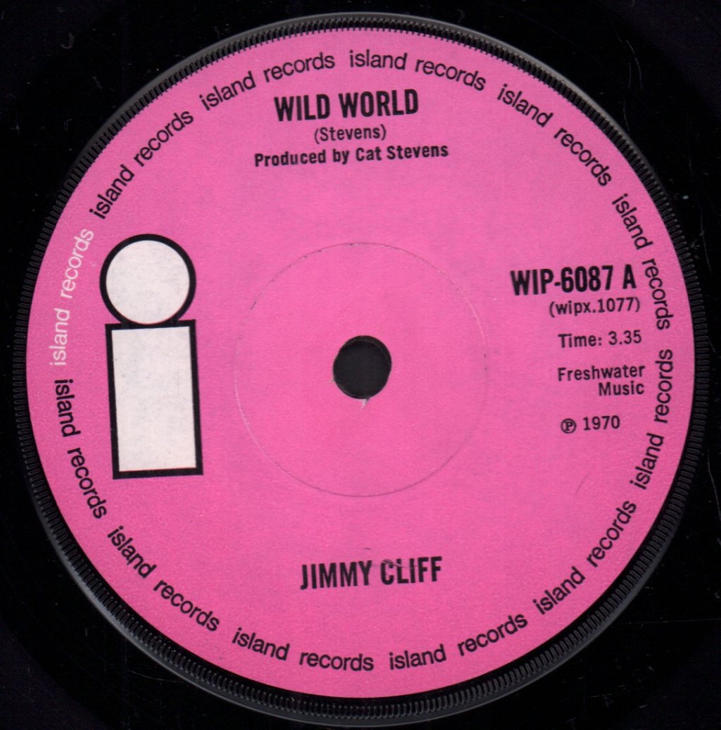 Jimmy Cliff - Wild World - 7 Inch