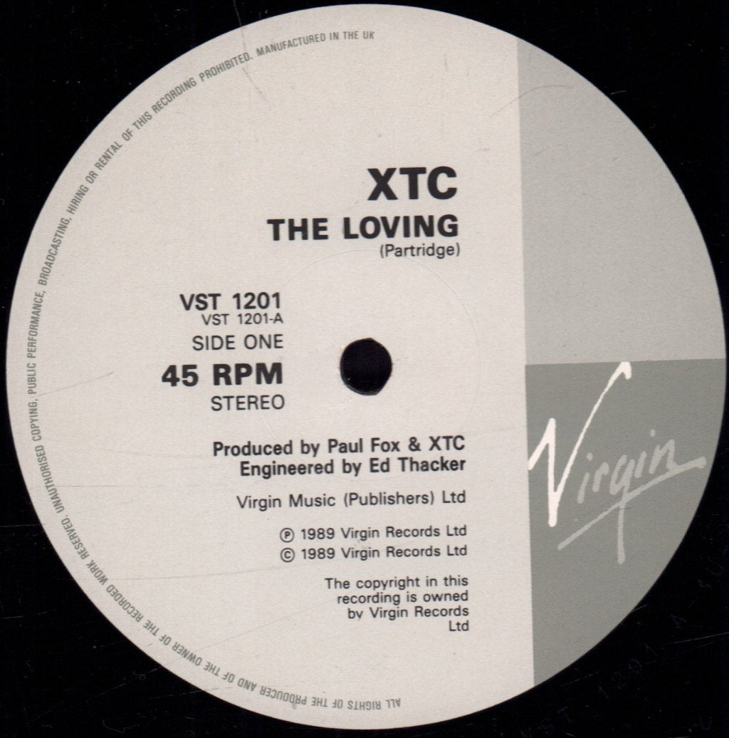 XTC - Loving - 12 Inch