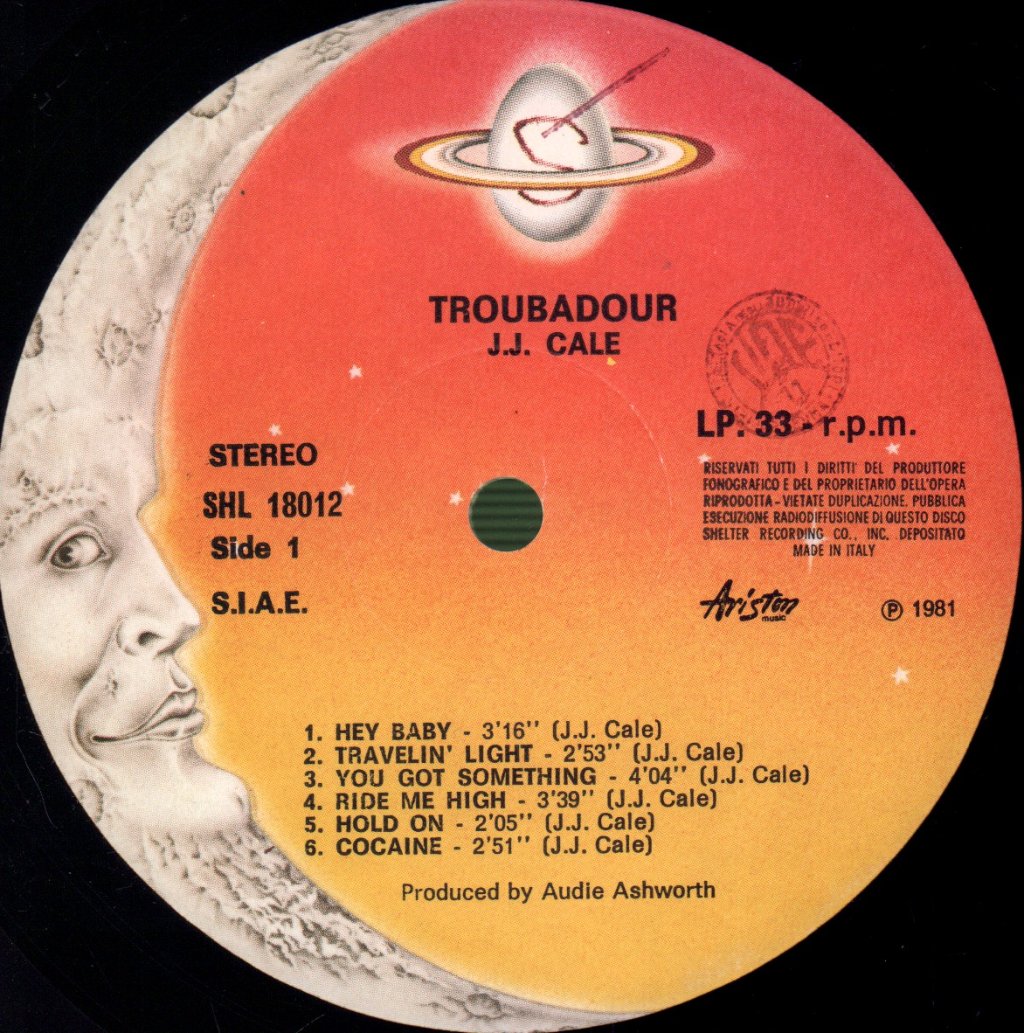 J.J. Cale - Troubadour - Lp
