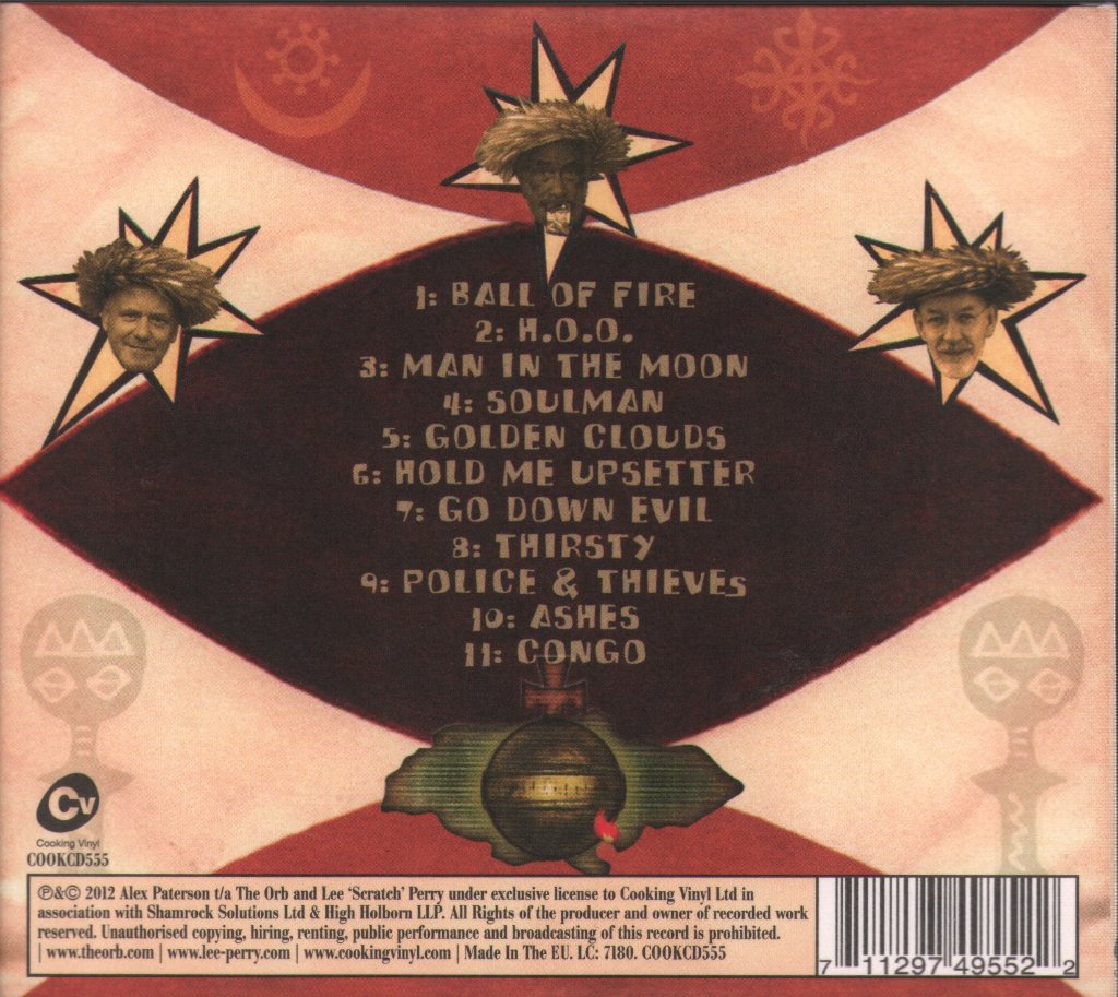 ORB feat. Lee Scratch Perry - Orbserver In The Star House - Cd