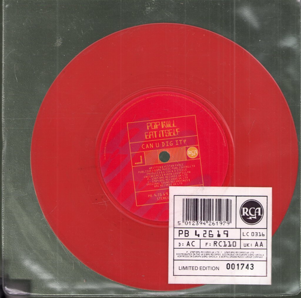 Pop Will Eat Itself - Can U Dig It - 7 Inch