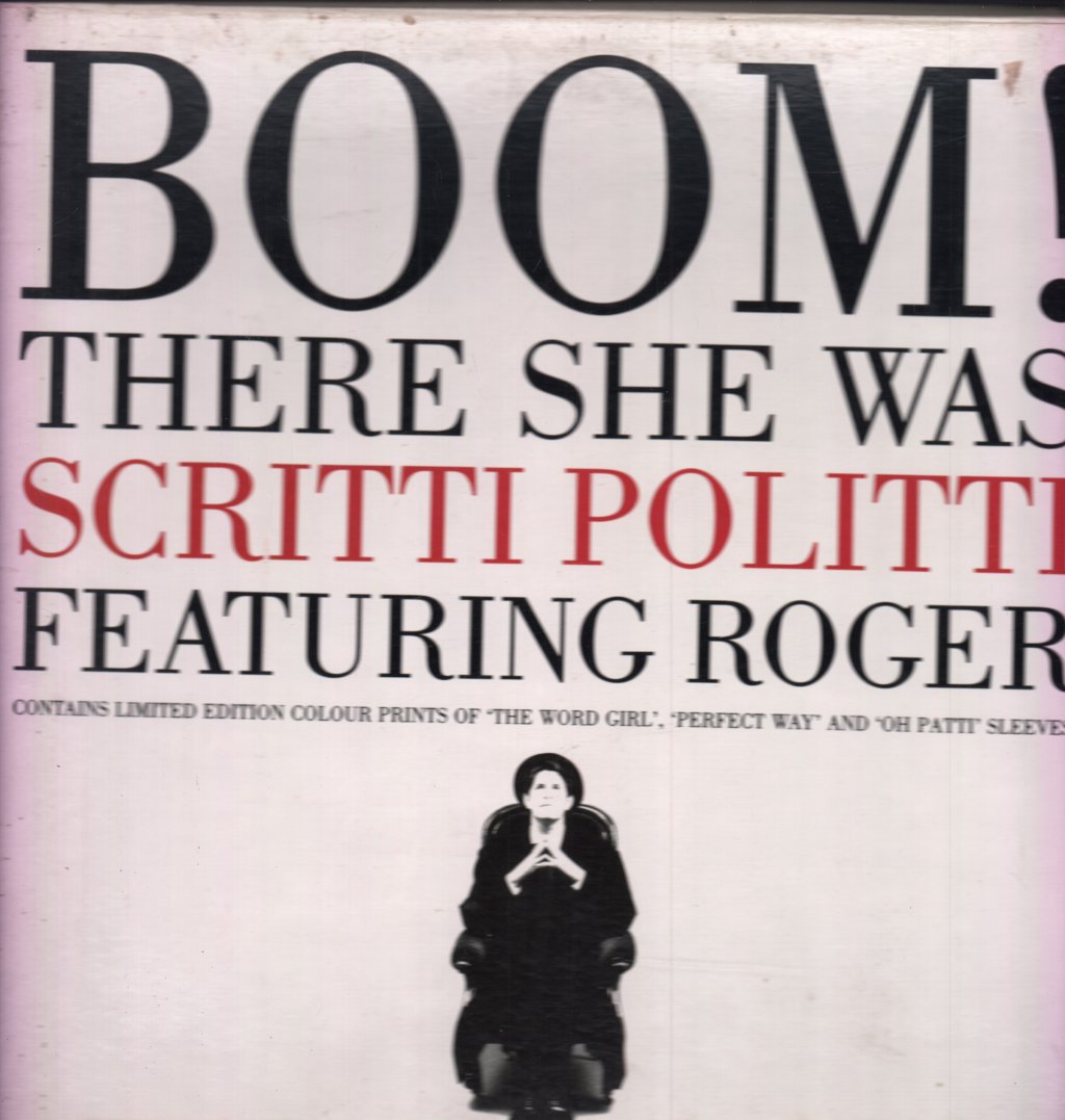 Scritti Politti Featuring Roger - Boom There She Was - 12 Inch Box Set