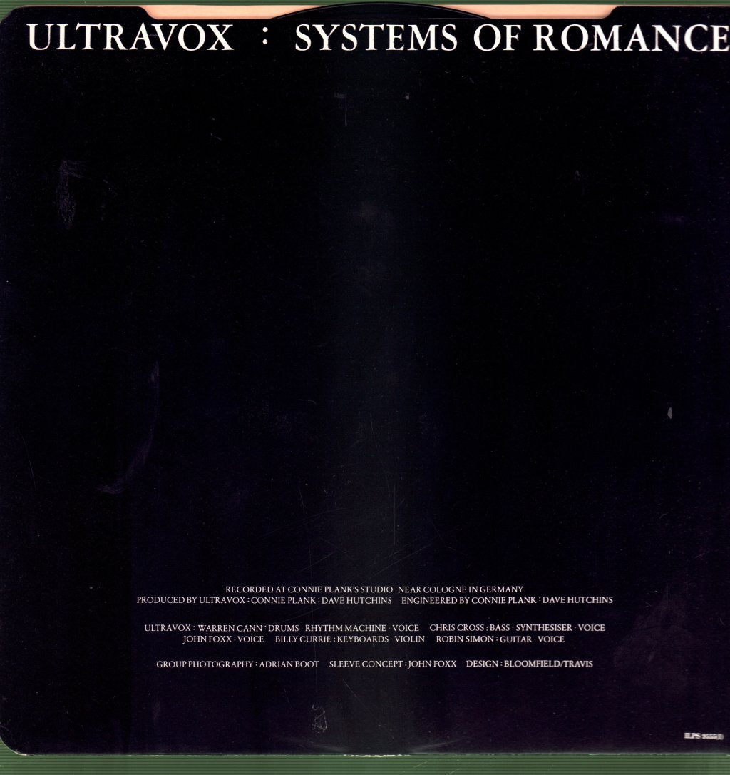 Ultravox - Systems Of Romance - Lp