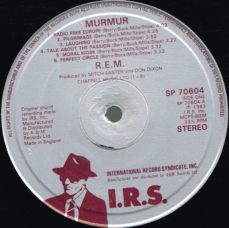 REM - Murmur - Lp