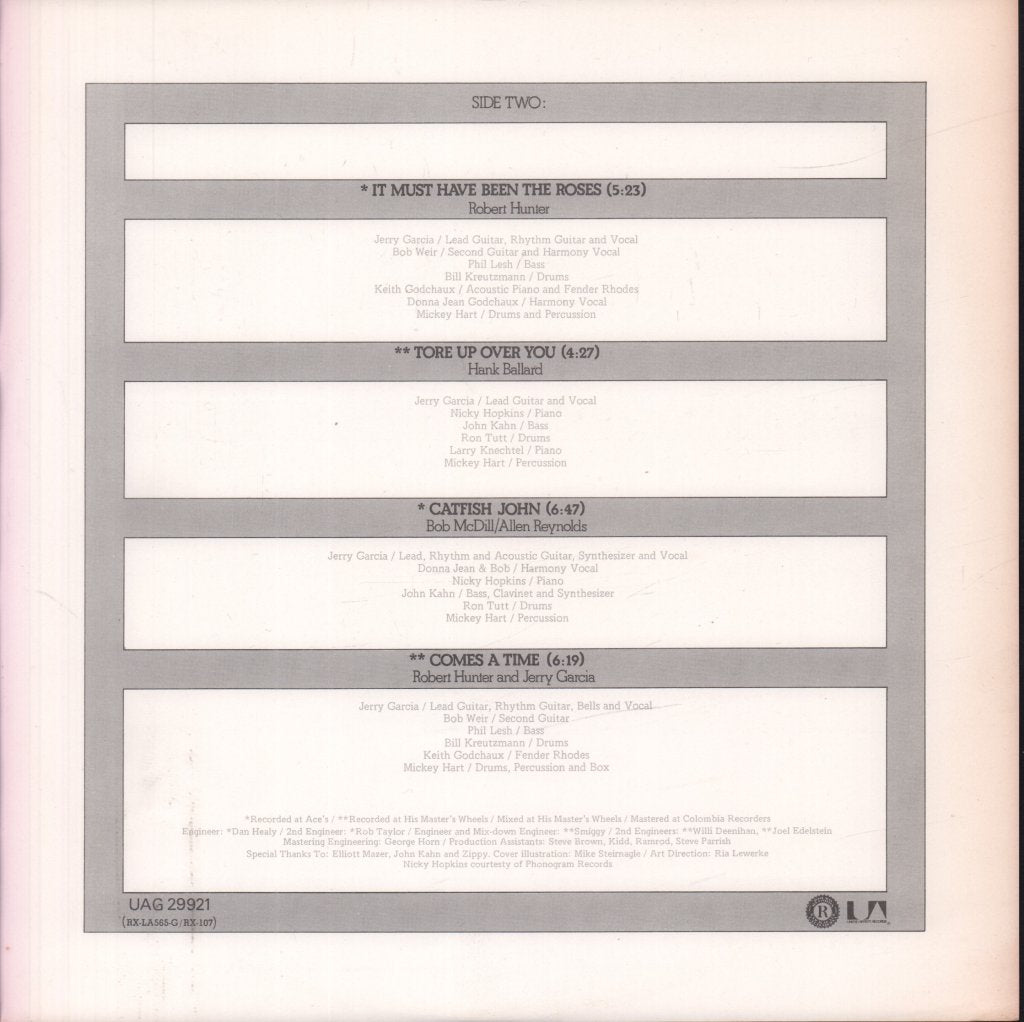 Jerry Garcia - Reflections - Lp