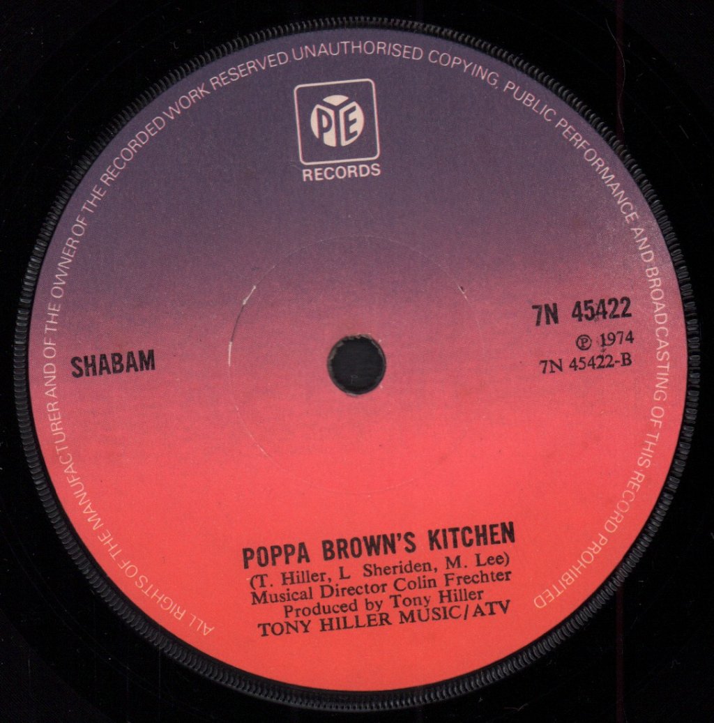 Shabam - On The Planet Of The Apes - 7 Inch