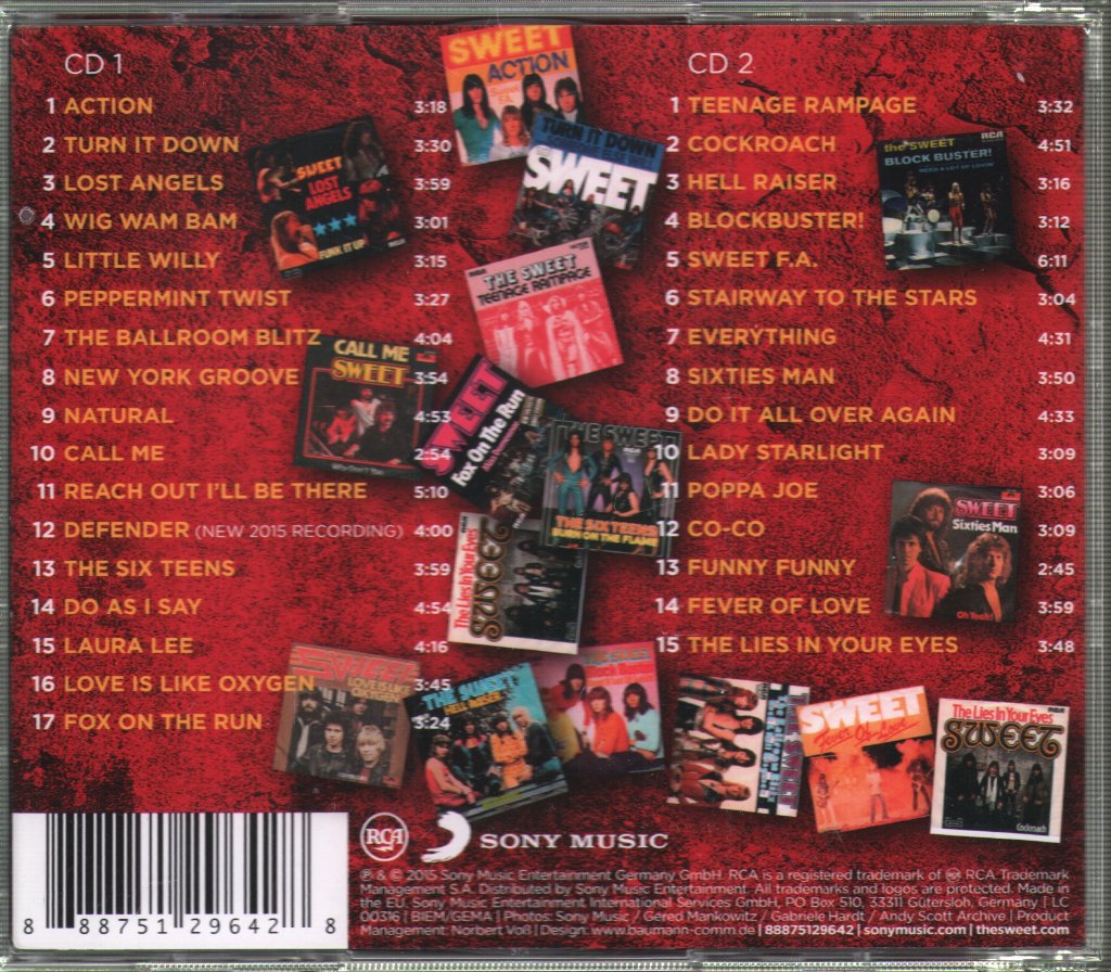 Sweet - Action (The Ultimate Story) - Double Cd