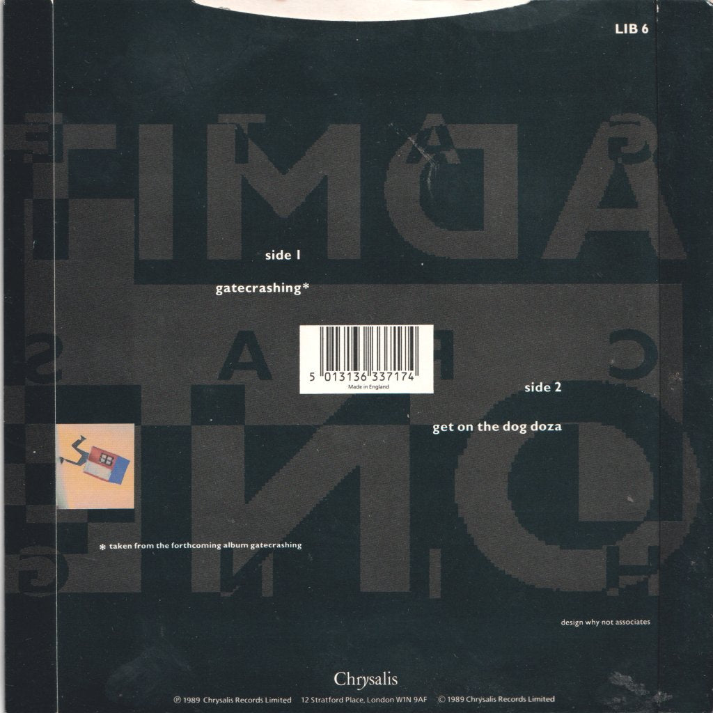 Living In A Box - Gatecrashing - 7 Inch