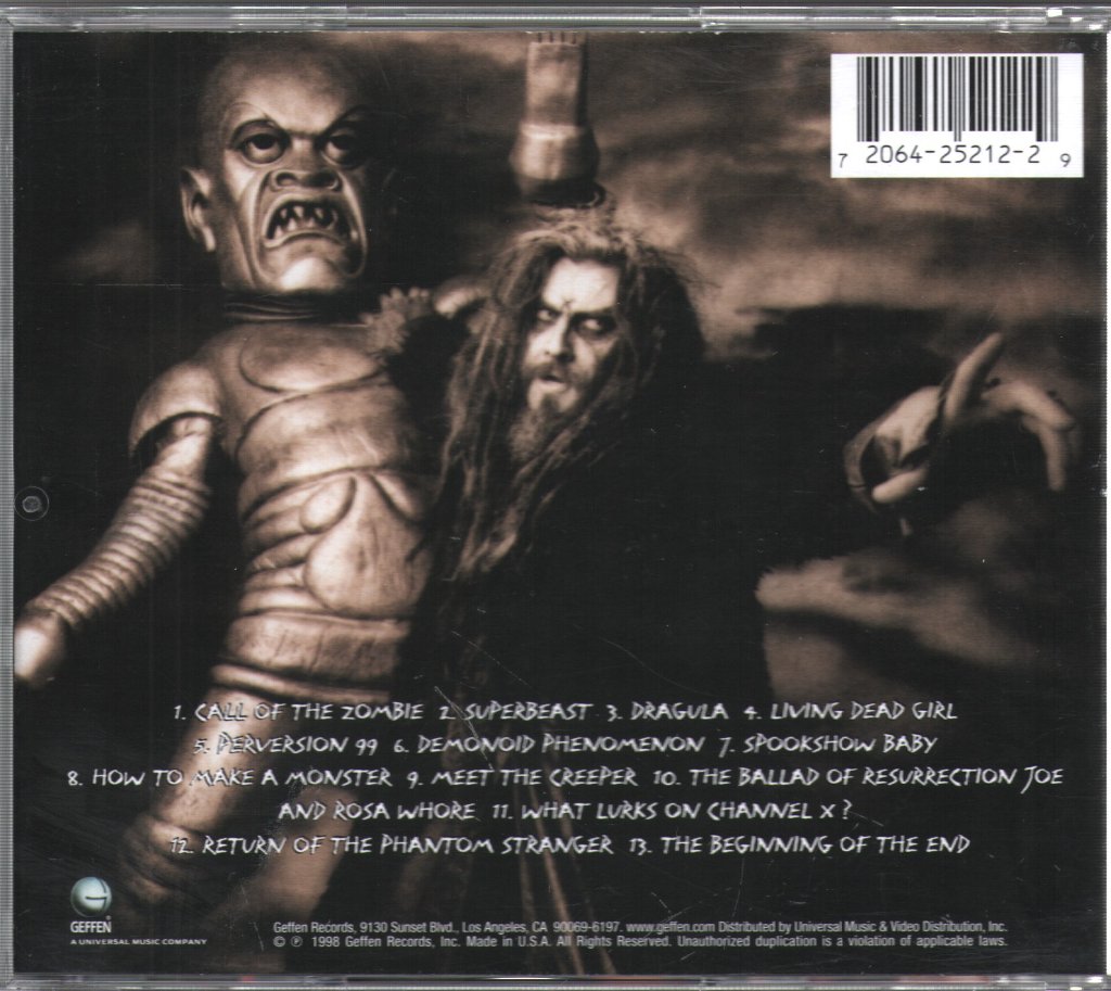 Rob Zombie - Hellbilly Deluxe - Cd