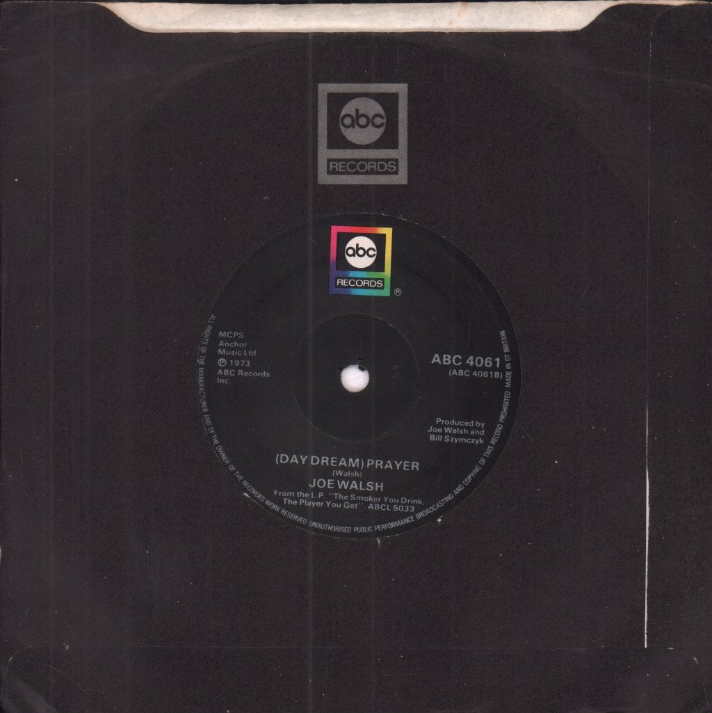 Joe Walsh - Rocky Mountain Way - 7 Inch