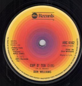 Don Williams - Cup O' Tea - 7 Inch