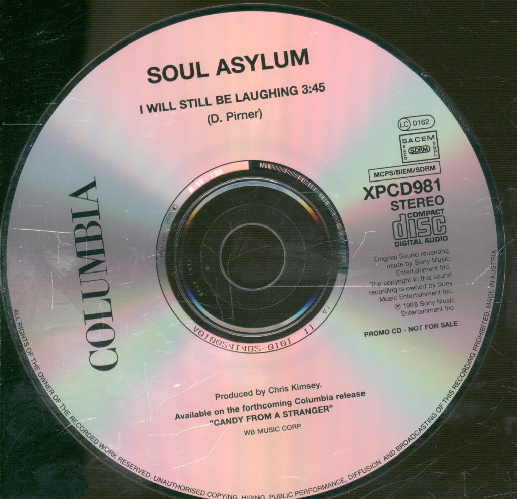 Soul Asylum - I Will Still Be Laughing - Cd
