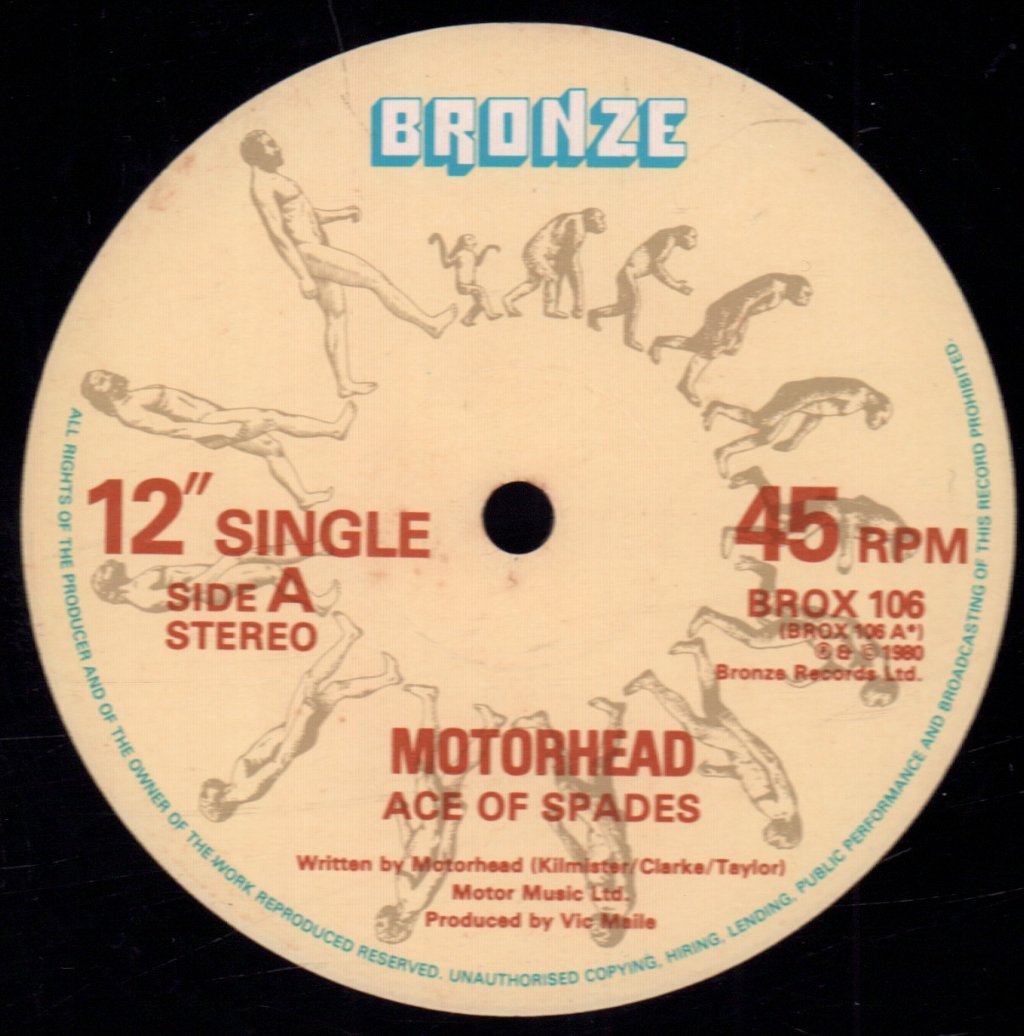 Motorhead - Ace Of Spades - 12 Inch