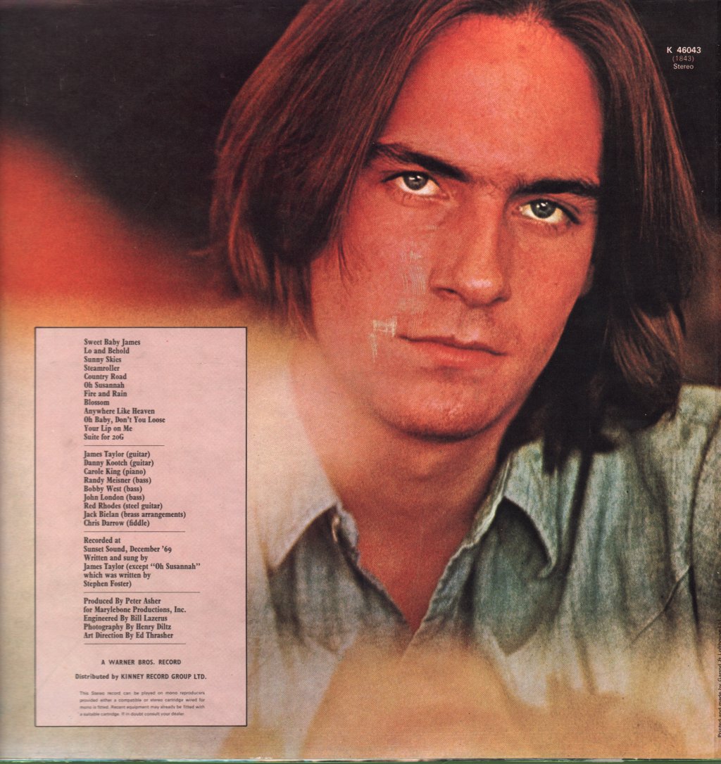 James Taylor - Sweet Baby James - Lp