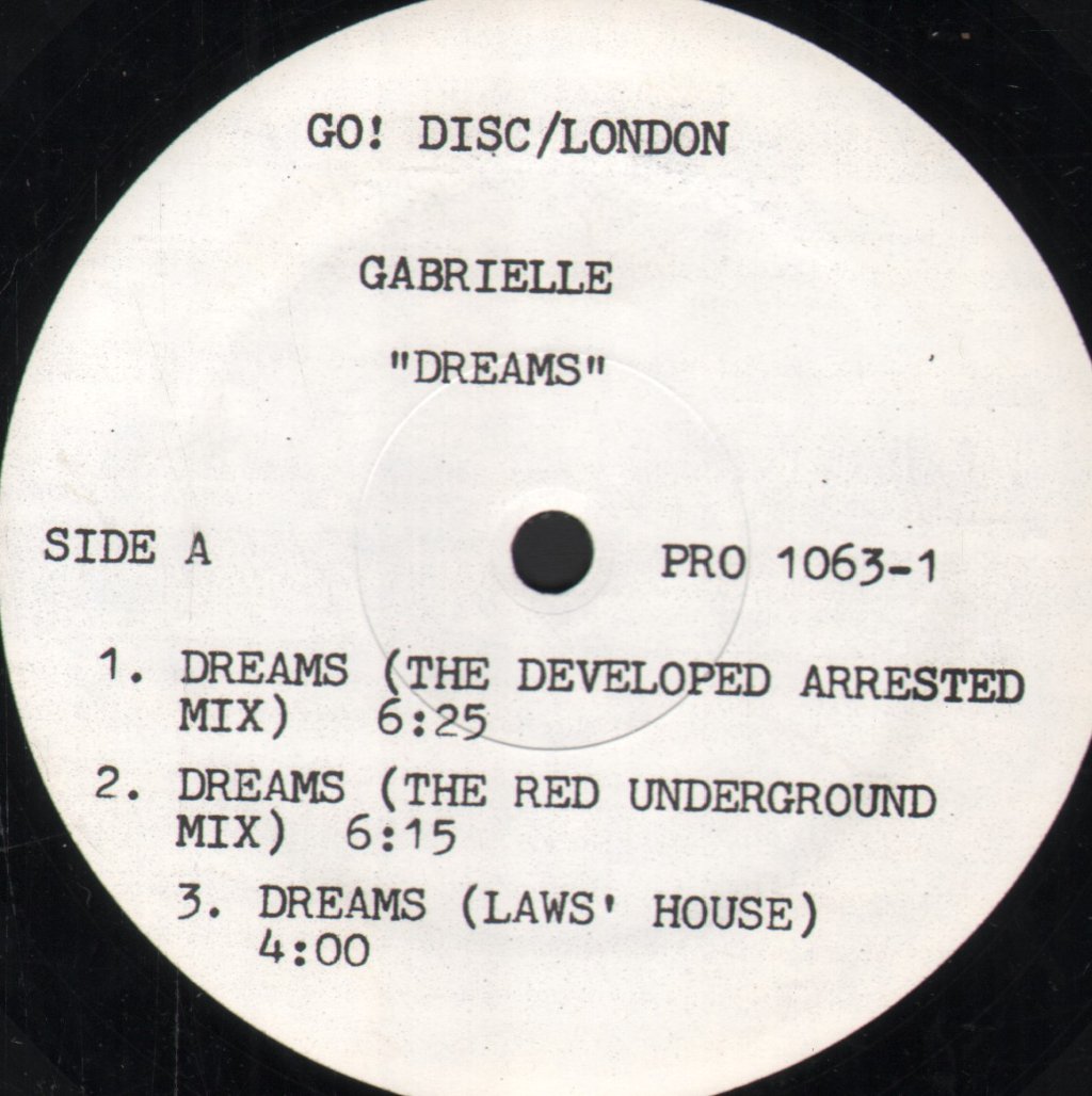 Gabrielle - Dreams - 12 Inch