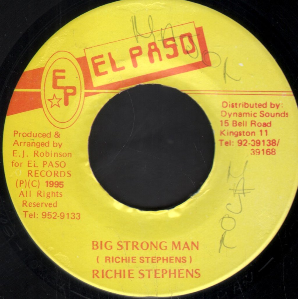 Richie Stephens - Big Strong Man - 7 Inch
