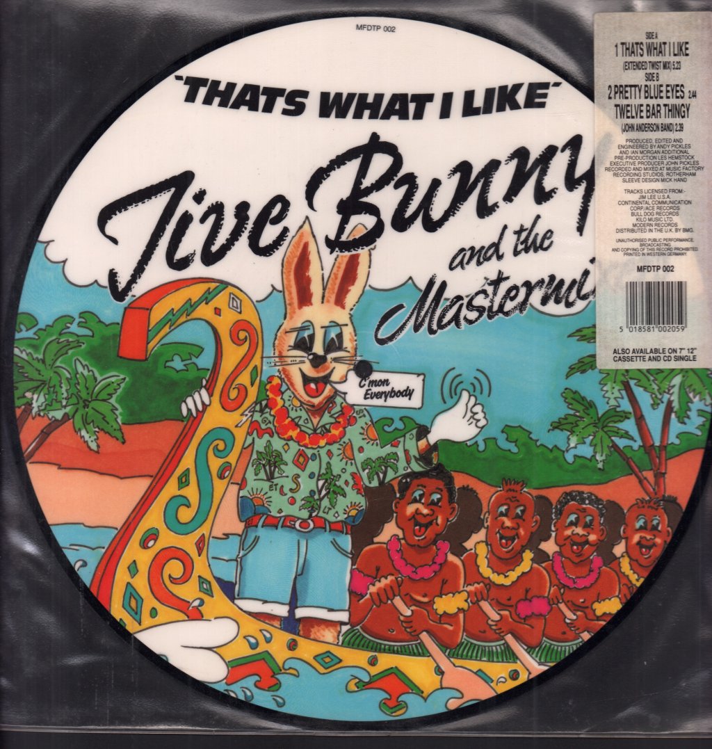 Jive Bunny - That's What I Like - 12 Inch