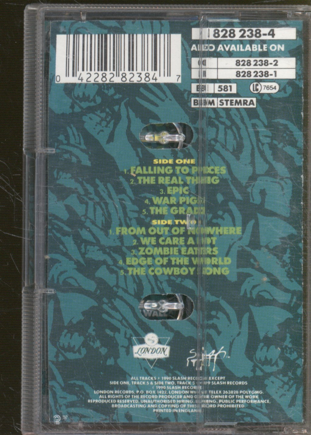 Faith No More - Live At The Brixton Academy - Cassette