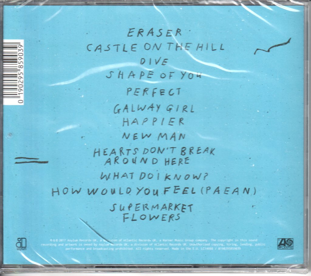 Ed Sheeran - Divide - Cd