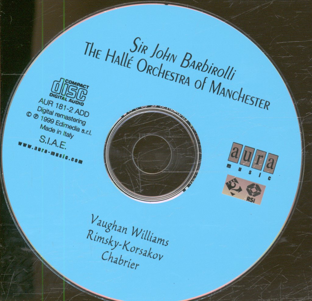 Sir John Barbirolli / Halle Orchestra - Sir John Barbirolli The Halle Orchestra Of Manchester - Cd