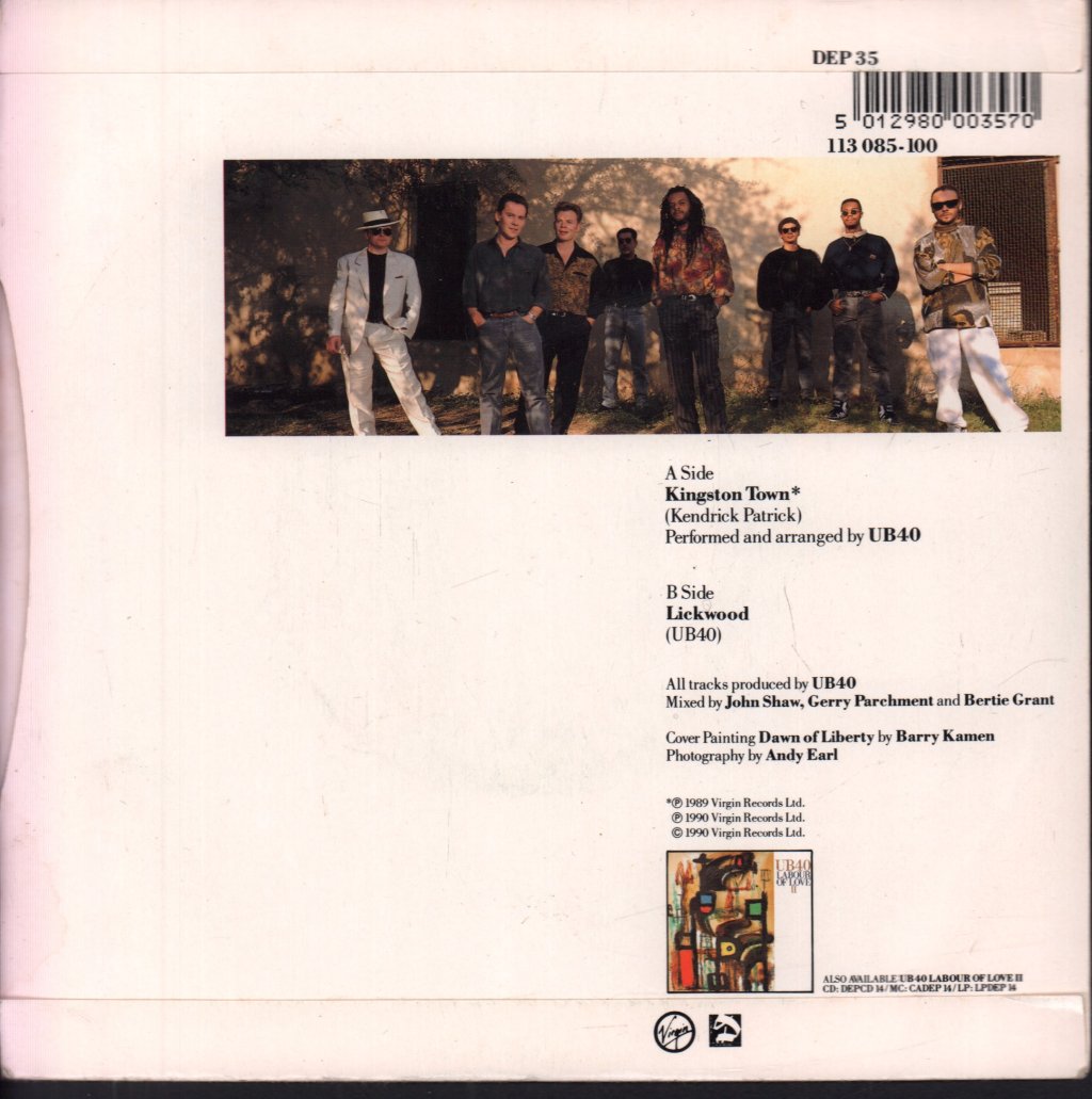 UB40 - Kingston Town - 7 Inch