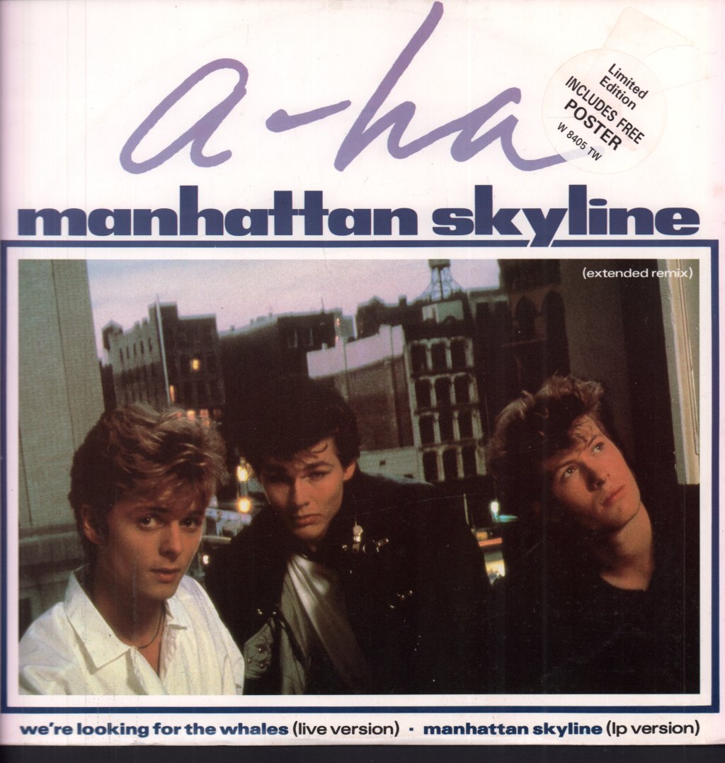 A-Ha - Manhattan Skyline - 12 Inch