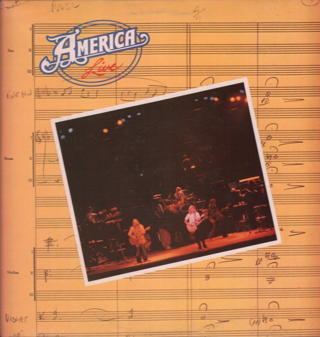 America - Live - Lp
