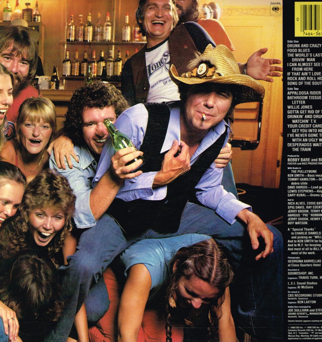 Bobby Bare - Drunk And Crazy - Lp