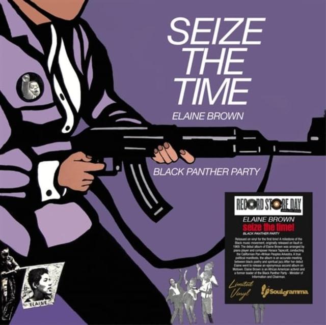 Elaine Brown - Seize the Time - Black Panther Party - Lp