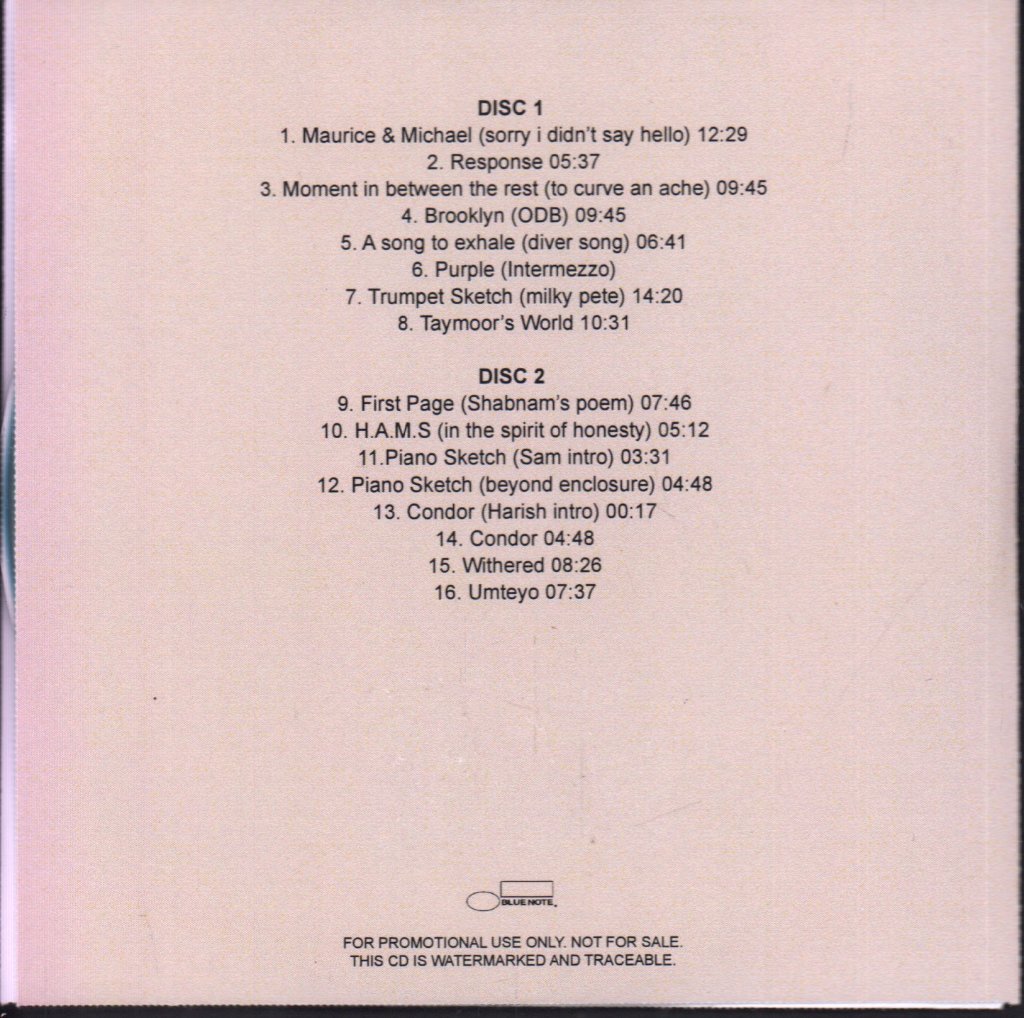 Ambrose Akinmusire - A Rift In Decorum: Live At The Village Vanguard - Cdr