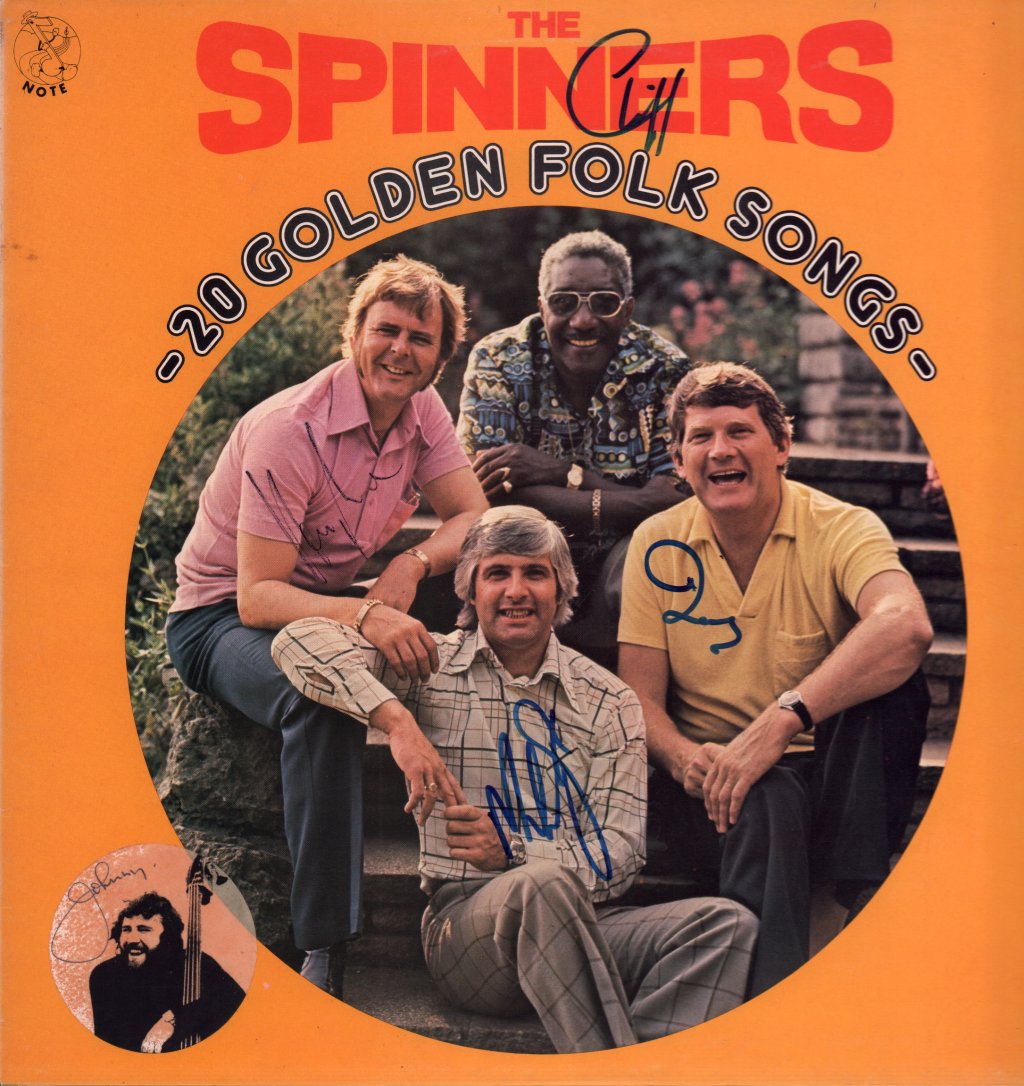 Spinners (Folk Group) - 20 Golden Folk Songs - Lp
