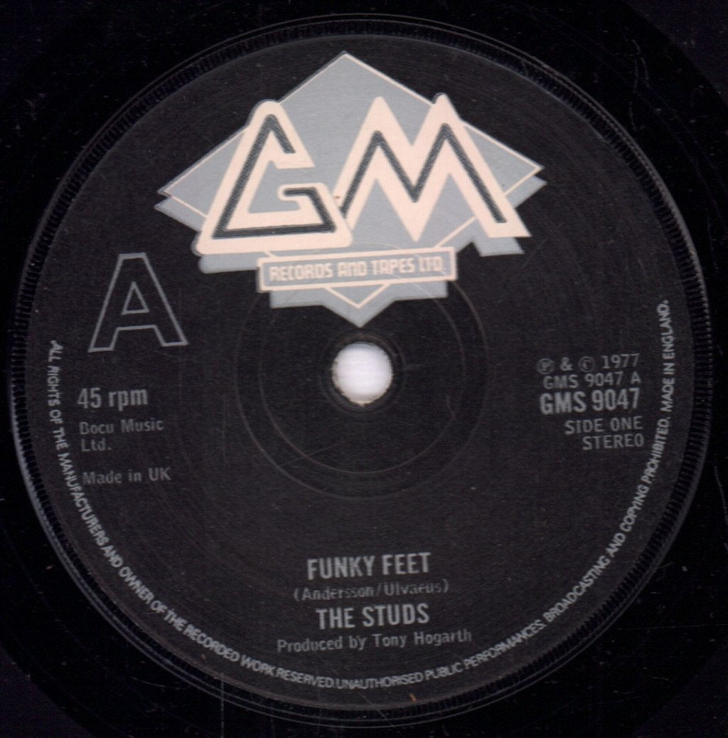 Studs (Funky/Disco) - Funky Feet - 7 Inch